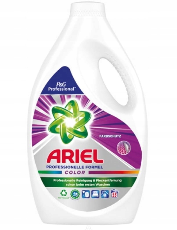 Levně Ariel Proffesional Formel color tekutý prací prostředek na barvu 55 praní 2,75 l