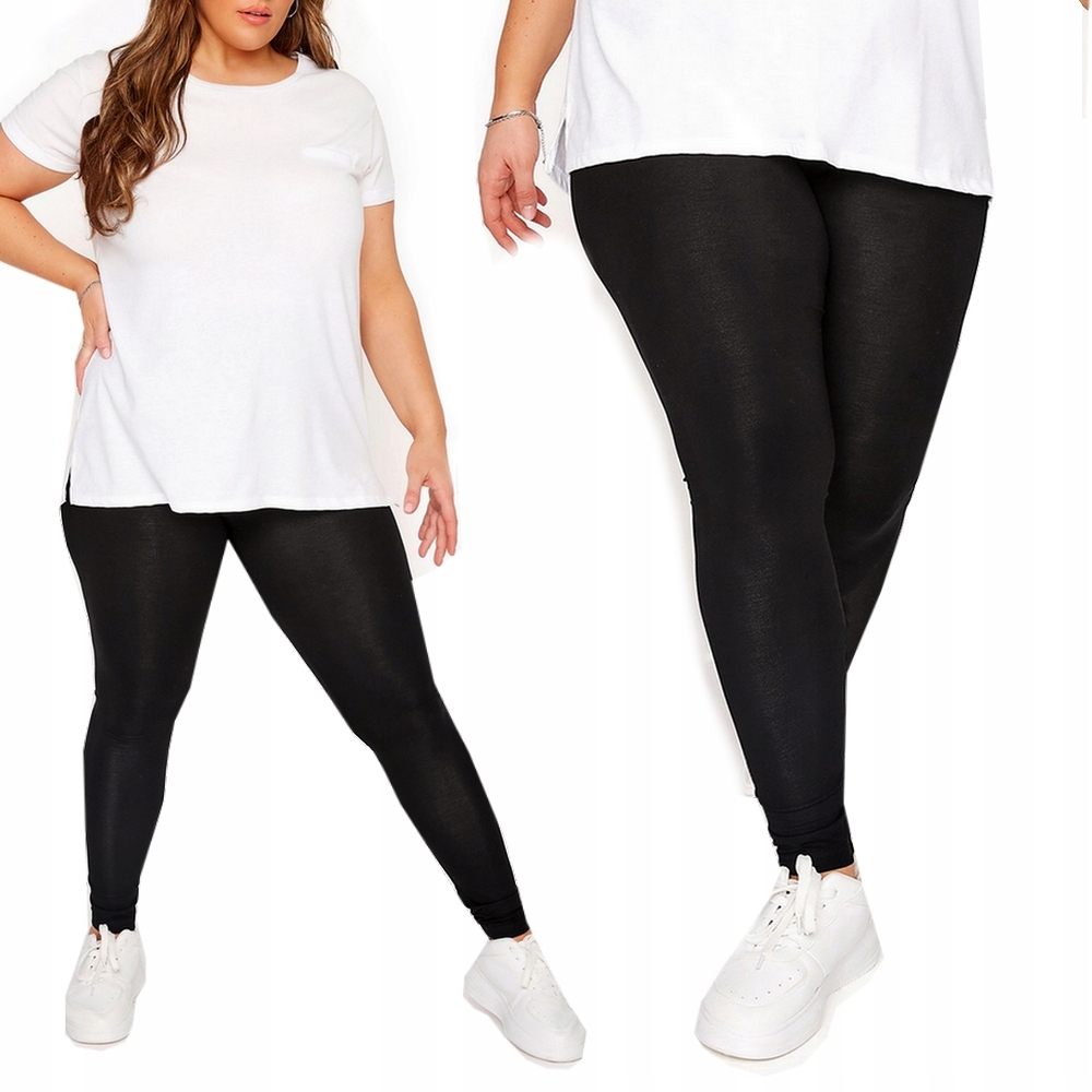 

Leginsy Bambusowe Długie Duże Rozmiary 3XL/4XL Cz
