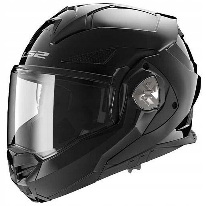 Prilba Na Motocykel Čeľusťová Bezpečná LS2 FF901 Advant X Solid Matt Black