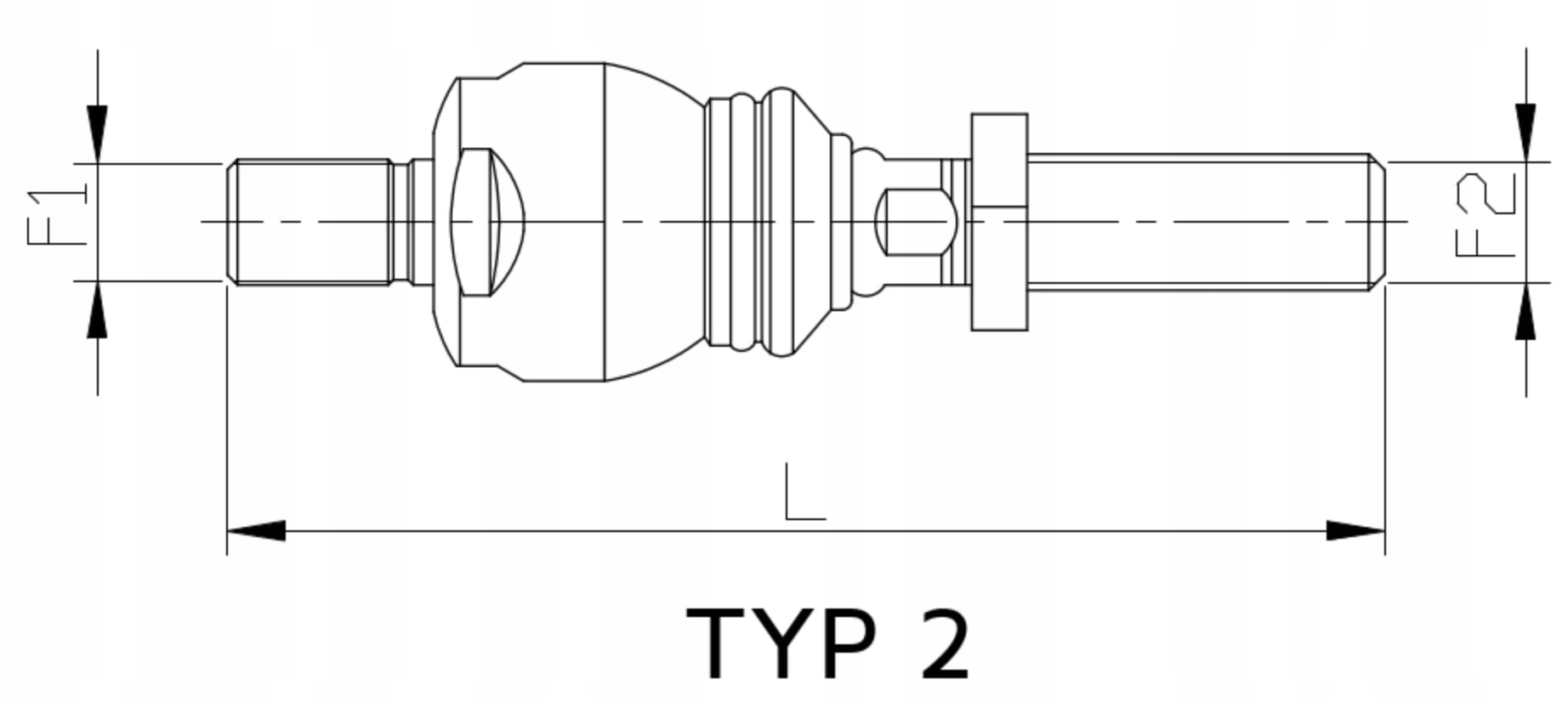 Axiální kloub Fendt 497-314