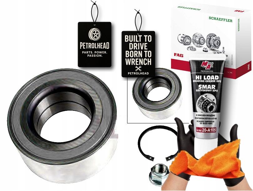 Ložisko Kola Mercedes Přední Zadní Vito All Fag #Petrolhead Pro+ Kit7