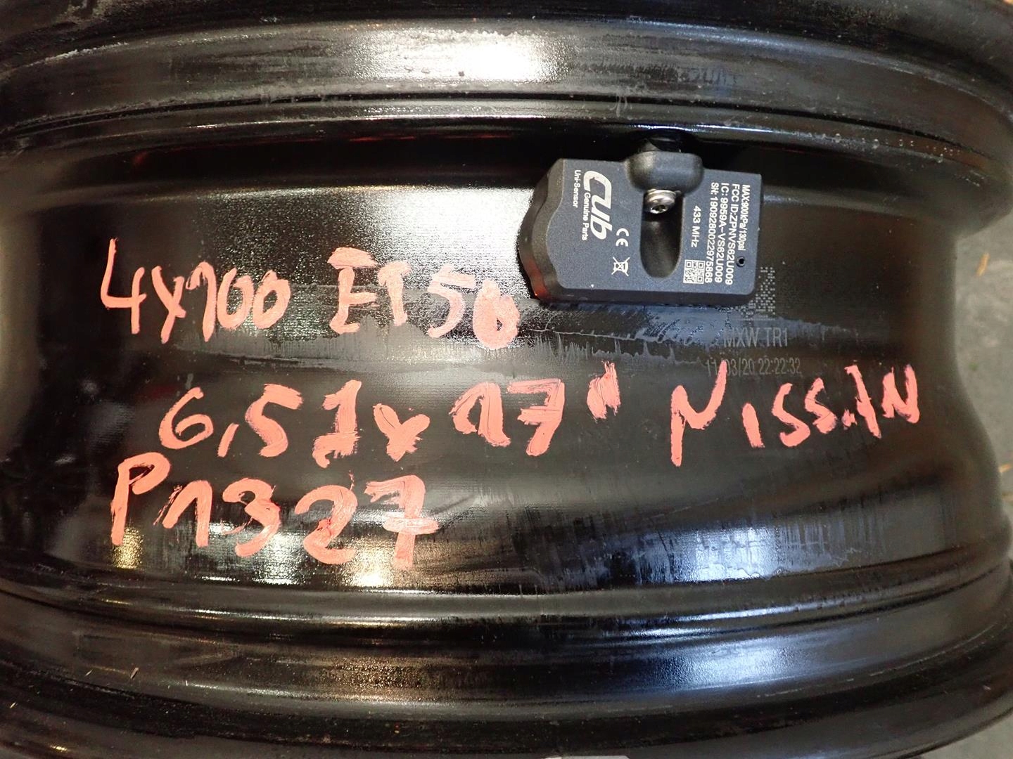disk disk NISSAN 4x100 ET50 6,5J 17" 40300-5FA5A