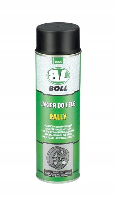 

Boll-lakier Do Felg Czarny Mat 500ML 0010135