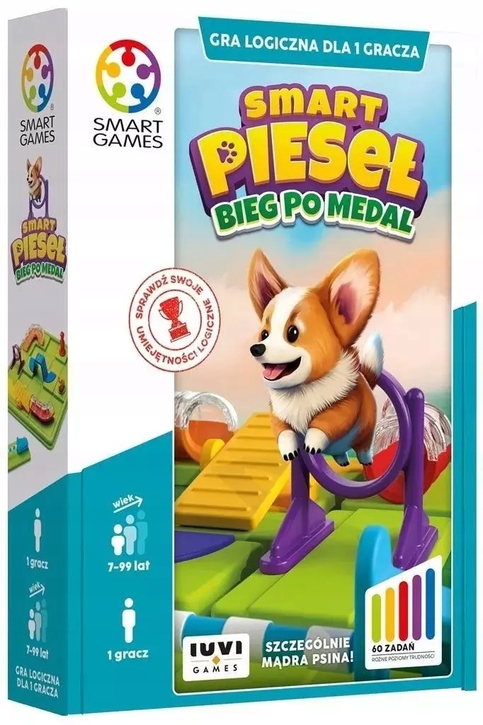 Gra Logiczna Smart Games Smart Pieseł Łamigłówka Edukacyjna Dla Dzieci