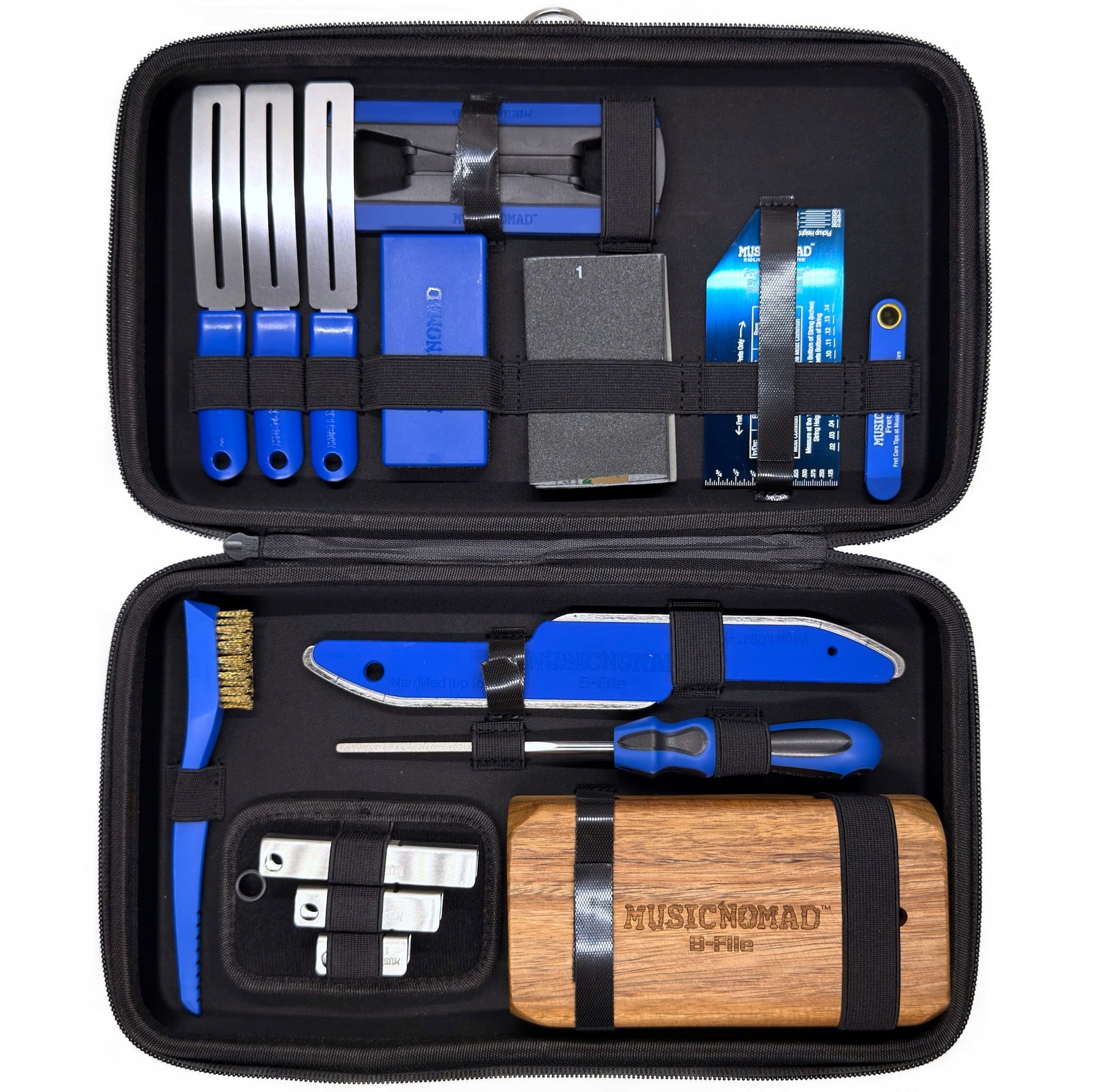 Music Nomad Guitar Tech Fret Tool Set sada nástrojů pro kytarové prahy