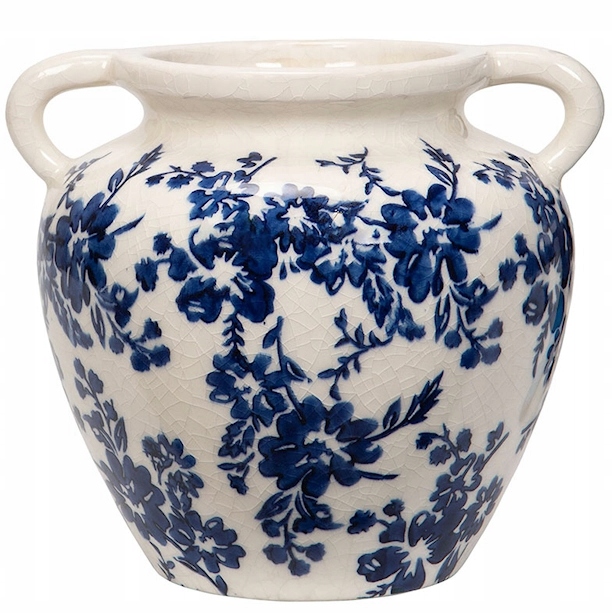 Keramická Váza Na Květiny Bílá do obývacího pokoje ložnice jako dárek