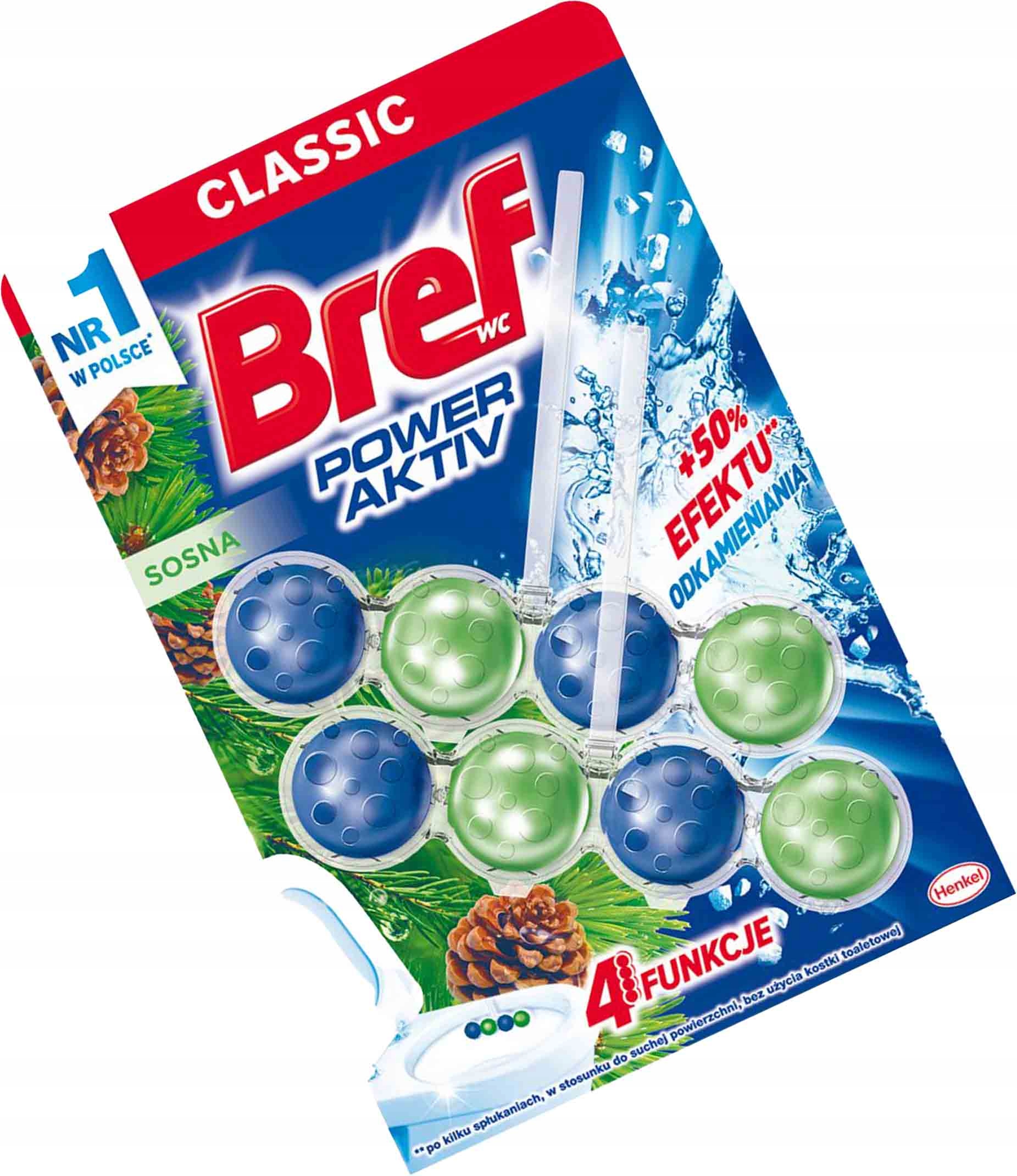 

Bref Wc Power Activ 50 g x 2 /kulki/ Pine duopack