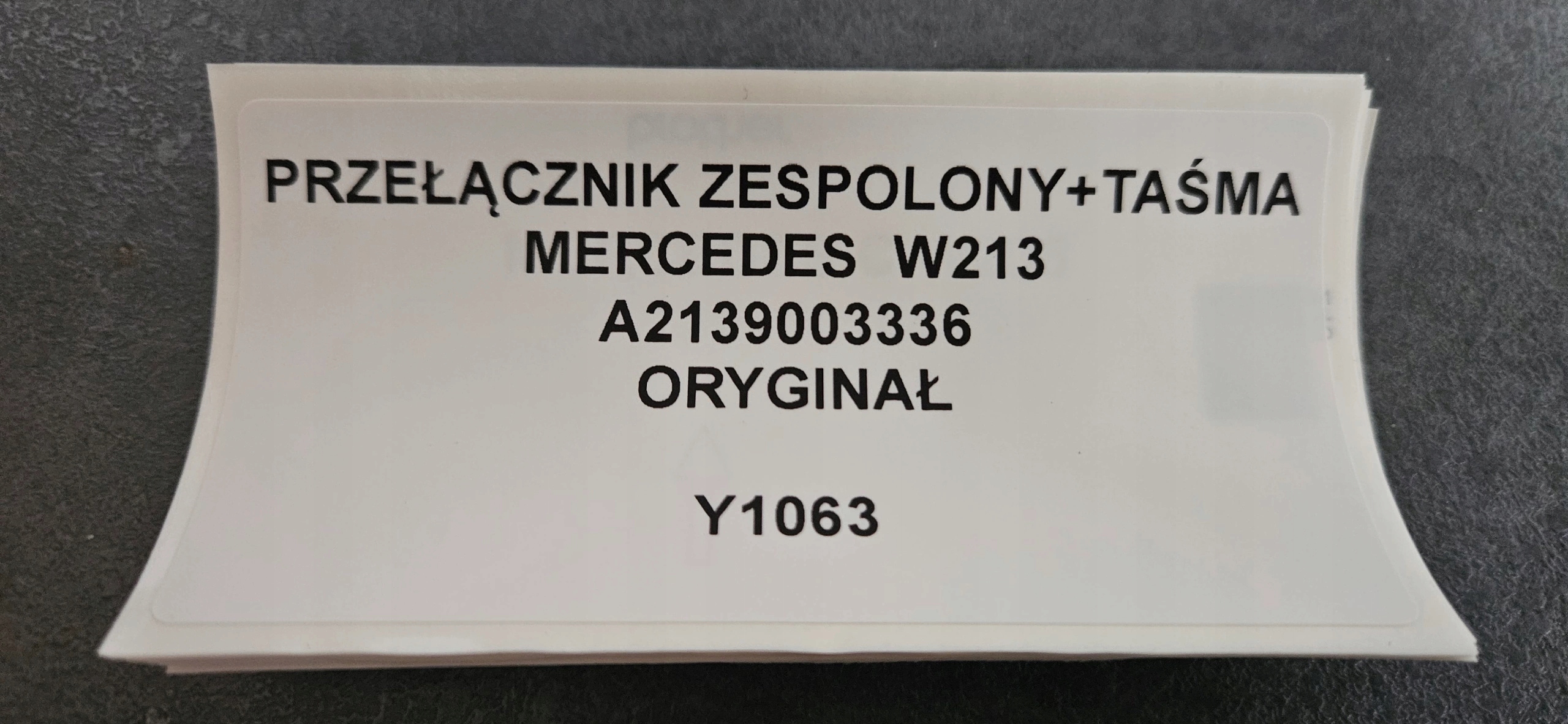 steering wheel levers and controls MERCEDES W213 original