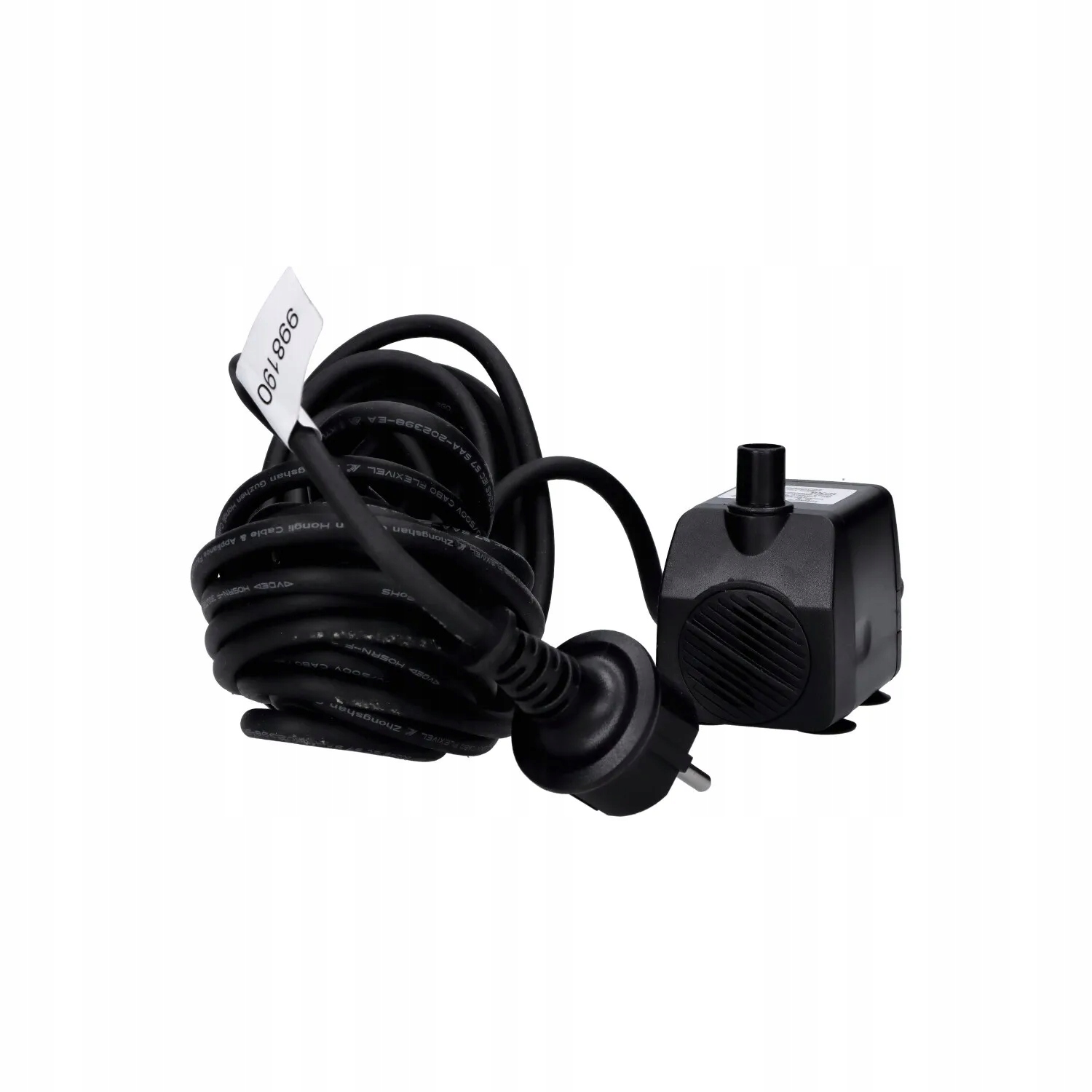 Náhradná pumpa do fontány čierna plastová