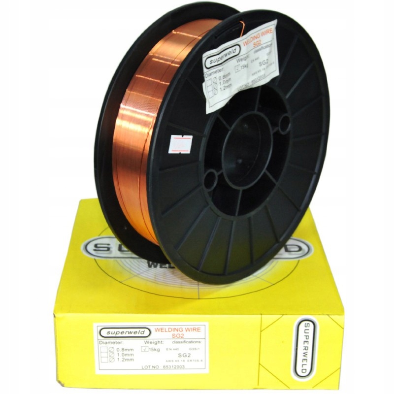 Svařovací Drát 1.0 15 Kg Mig Mag Migomat Superweld SG2 D-300