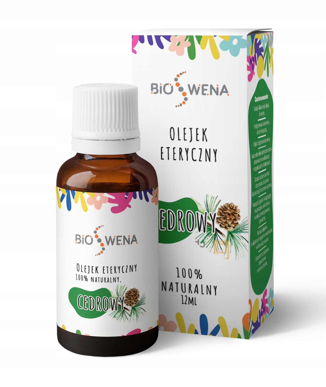 

Olejek eteryczny Cedrowy 12ml aromaterapia