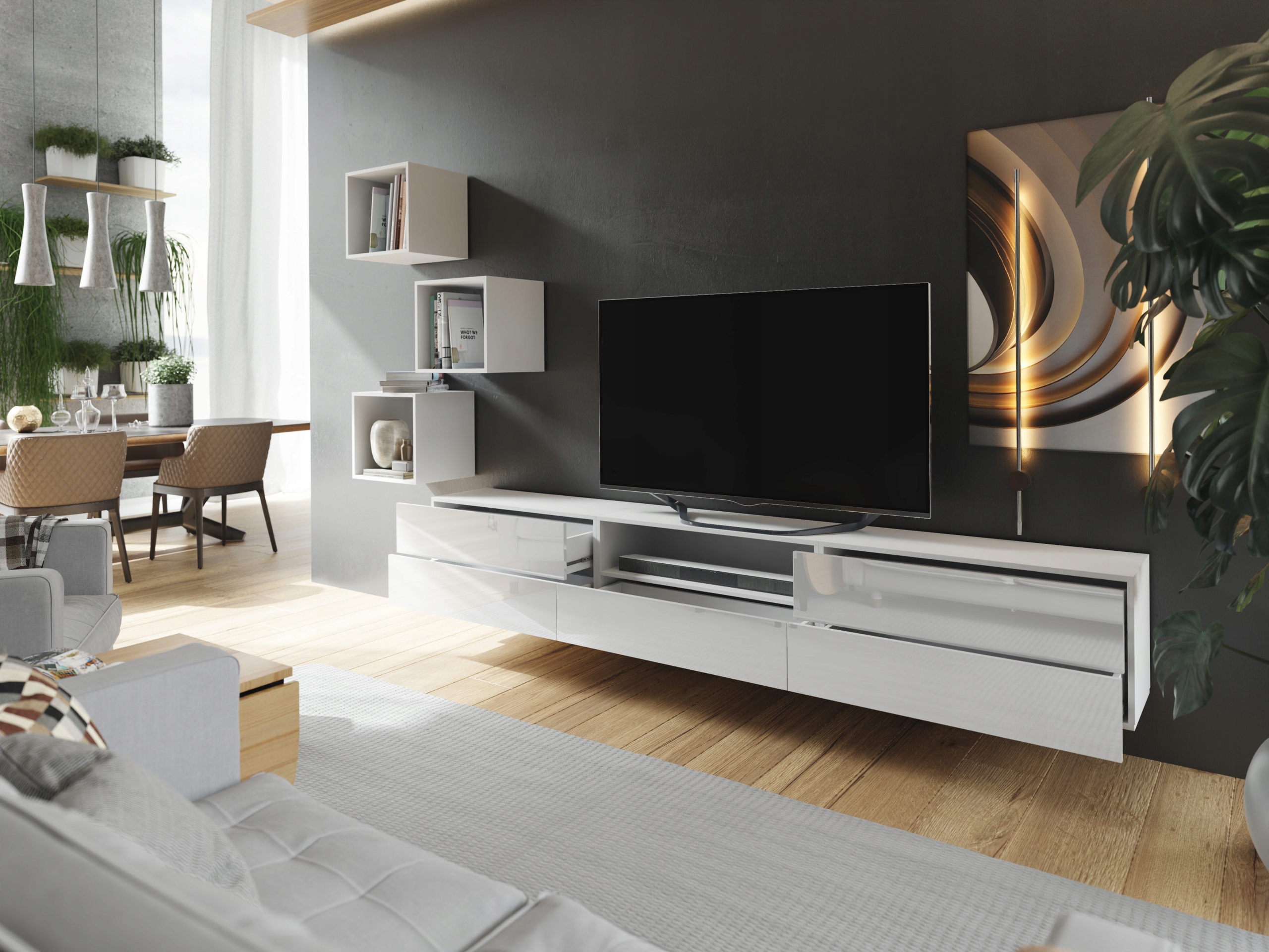 Nábytková Stěna Rtv Nábytek do obývacího pokoje FMB56 O-sofa