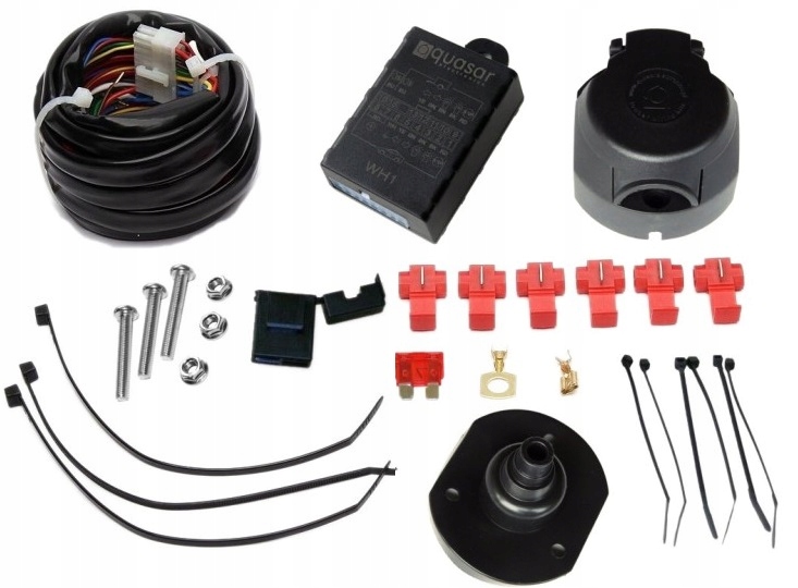 Uniwersalny Komplet Modułu Haka Holowniczego Sterownik Haka WH1-PRO-G7 7PIN
