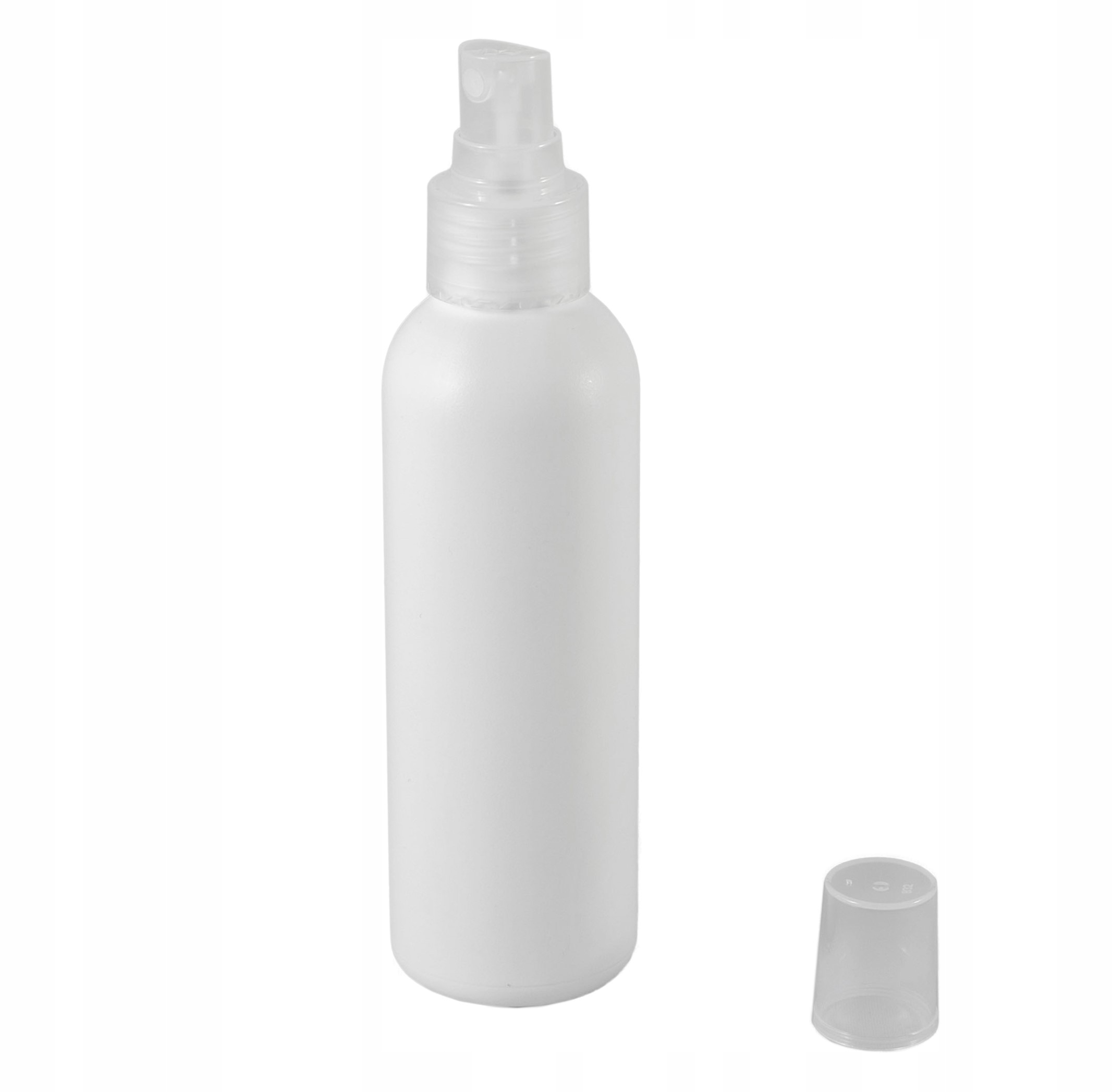 Butelka z atomizerem 150ml, HDPE, 24/410, Biała Stan opakowania oryginalne