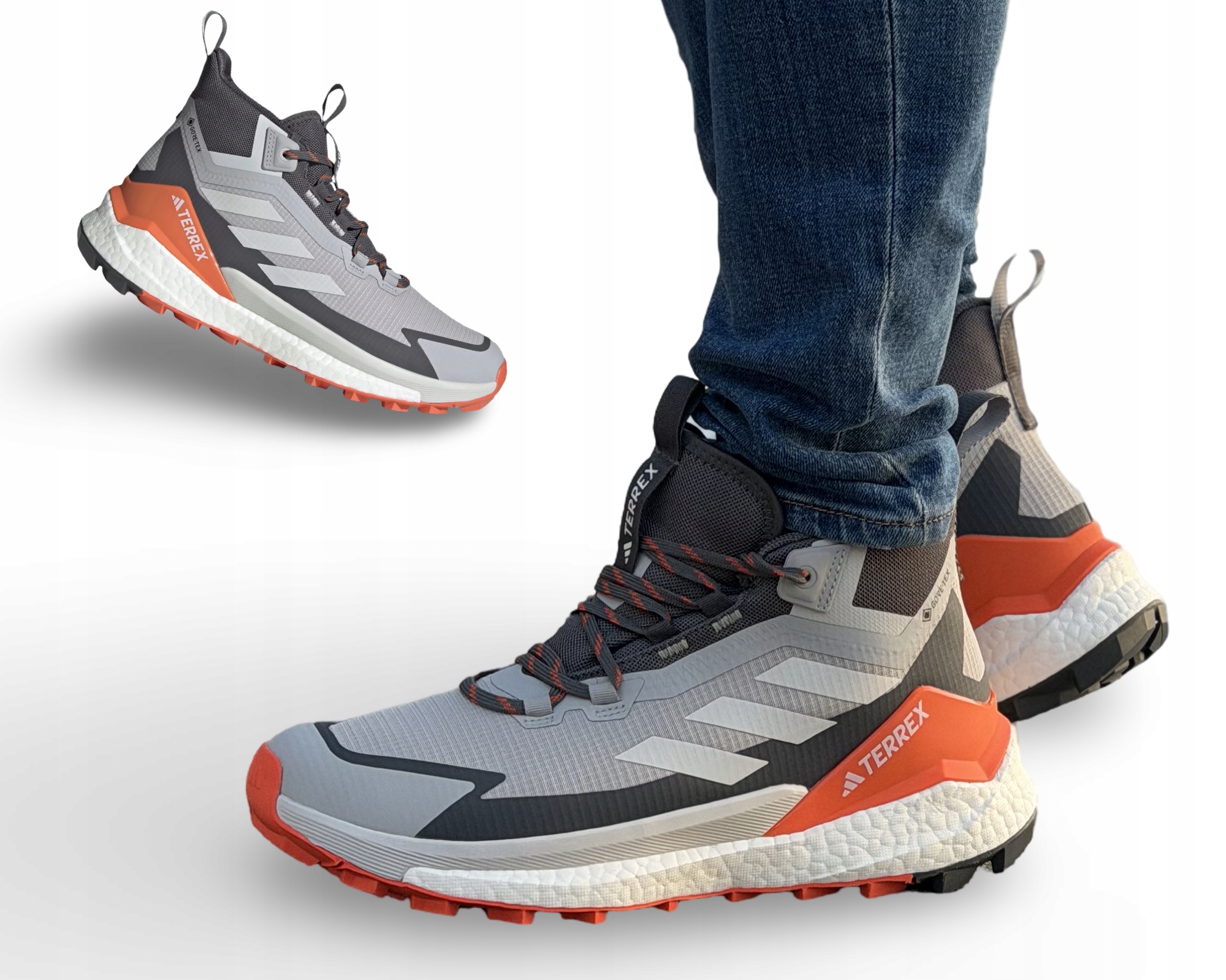 Buty Adidas Terrex Free Hiker 2.0 Gore-Tex Hiking JQ9899 r.42 2/3