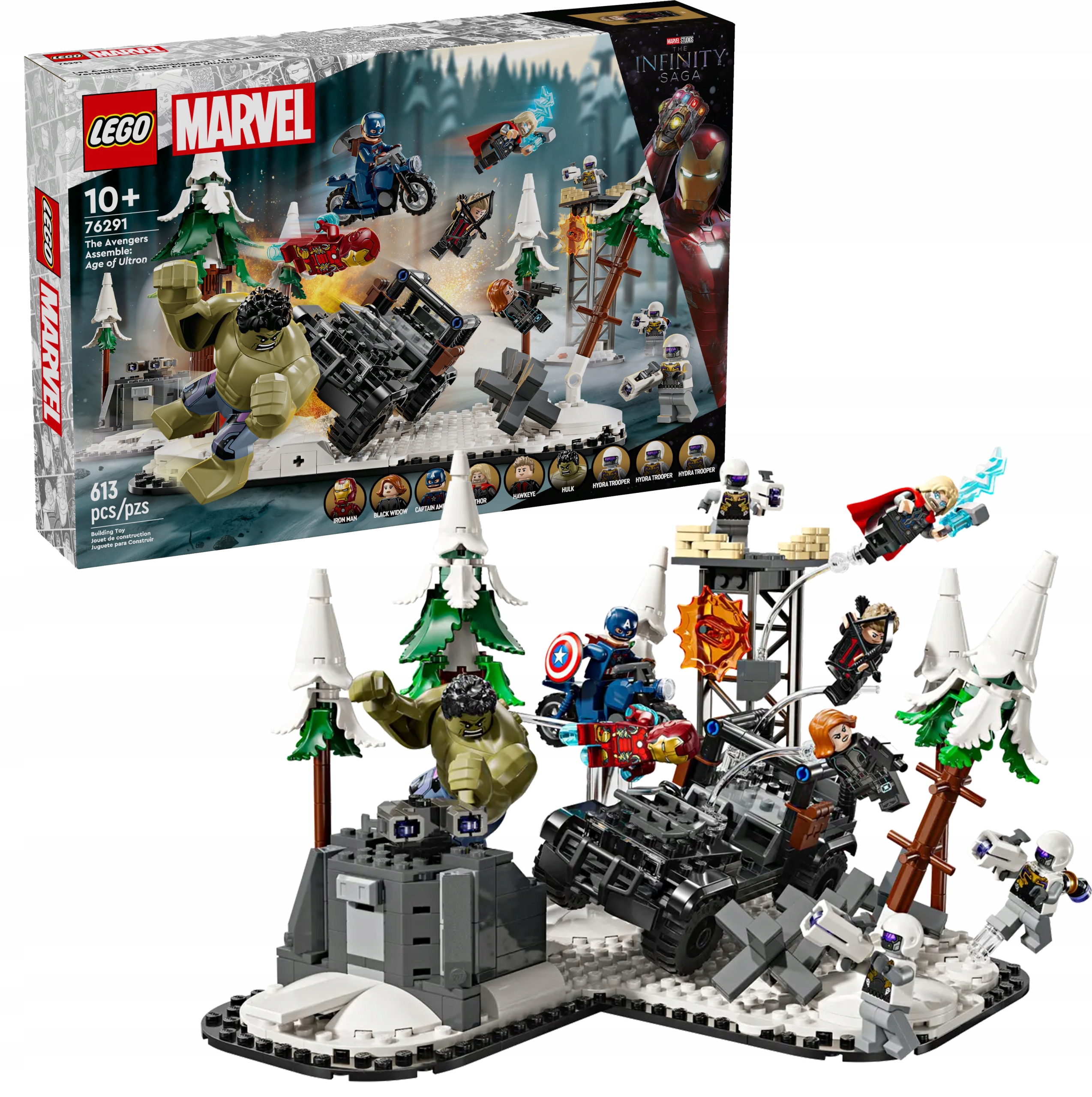 Lego Heroes Avengers Ultronův čas 76291
