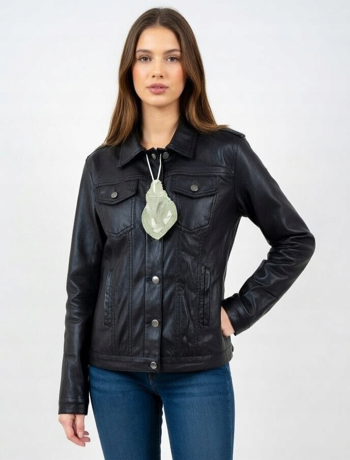 Mikina Katana Ekokože Dámská bunda pro mládež