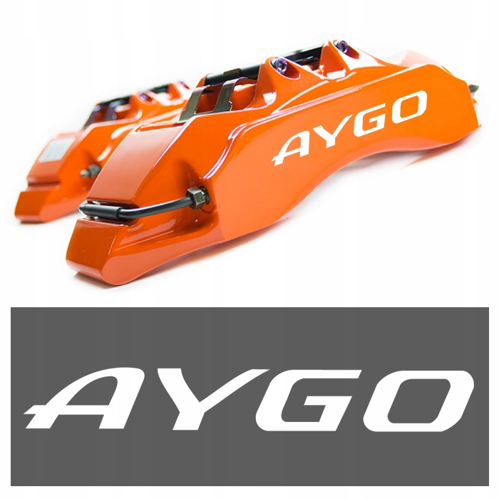 

Naklejka na zaciski hamulcowe Toyota Aygo