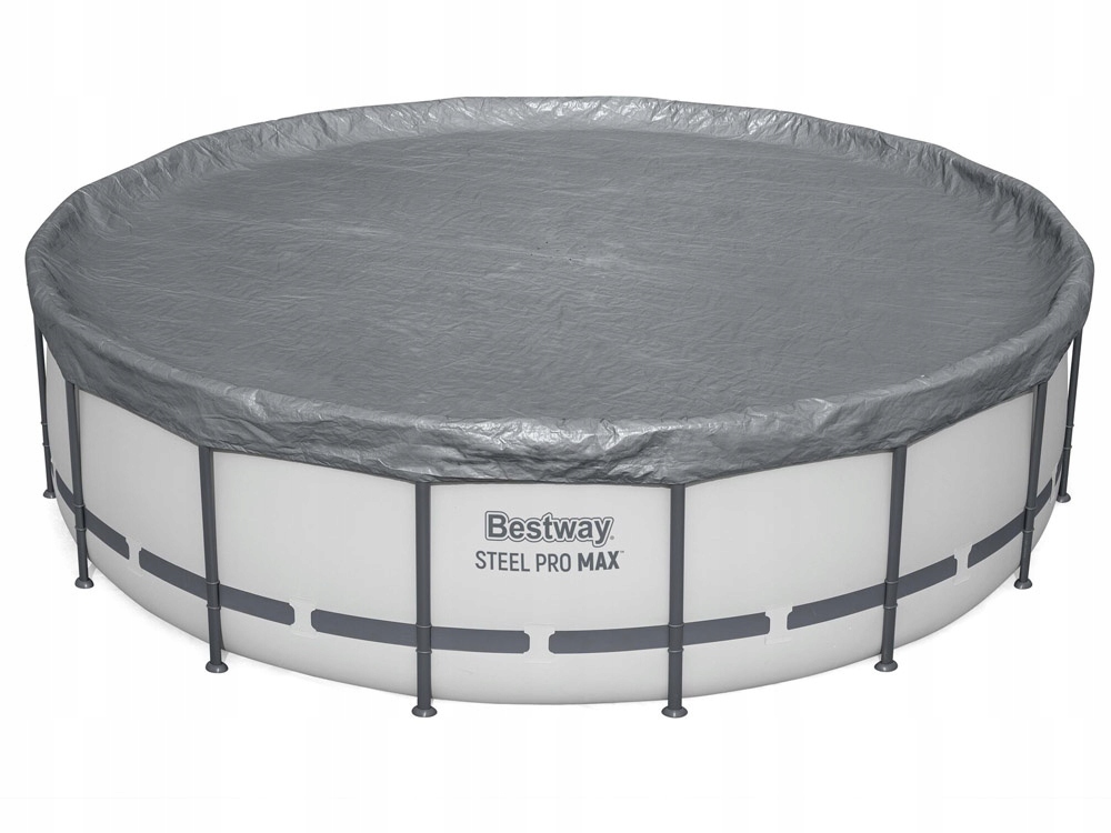 Bestway 58952 Kulatá Premium Plachta Na Bazén Krycí Plachta Na Bazén Rámový 488cm