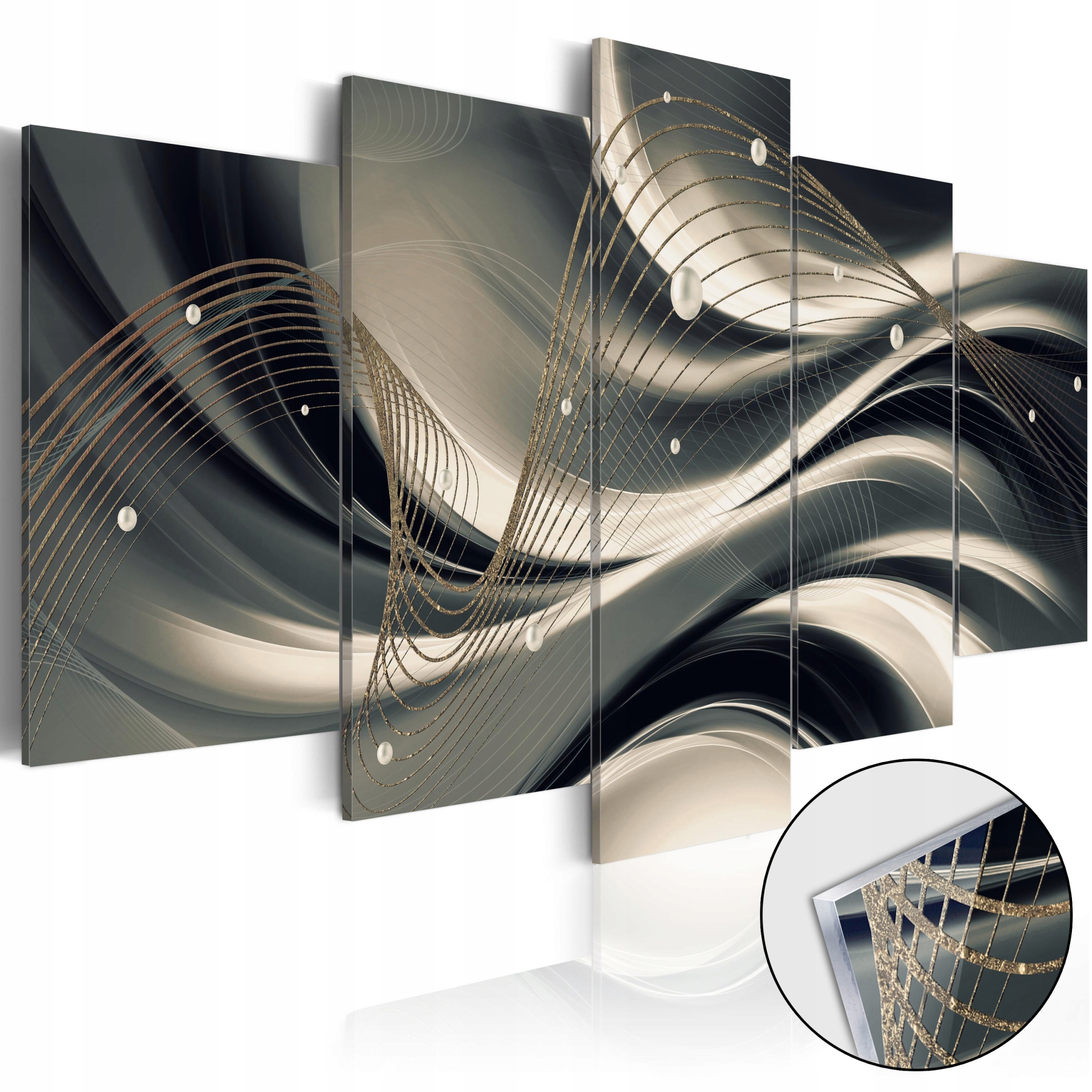 Obraz Na Akrylovém Skle 5 Dílů Triptych Moderní Do Obývacího Pokoje Pokoj 200x100