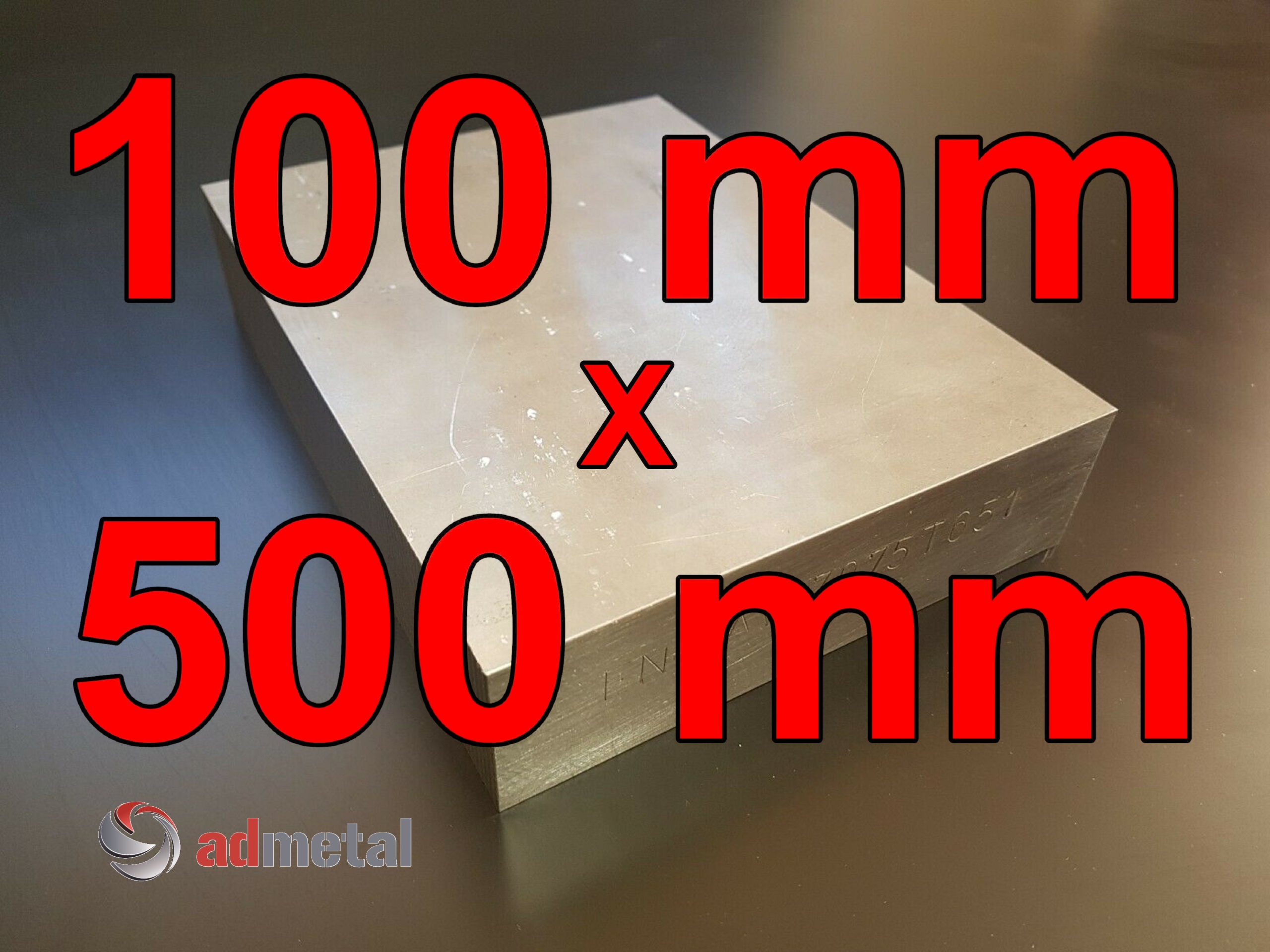 Aluminium, blacha aluminiowa 25 mm PA9 7075 T651