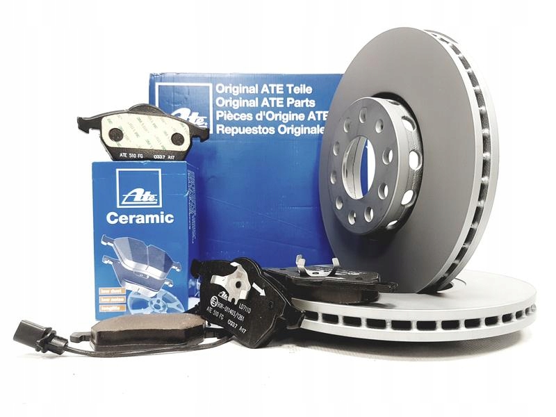 

Ate Tarcze +klocki Ceramic P. Audi A4 B5 B6 B7 288