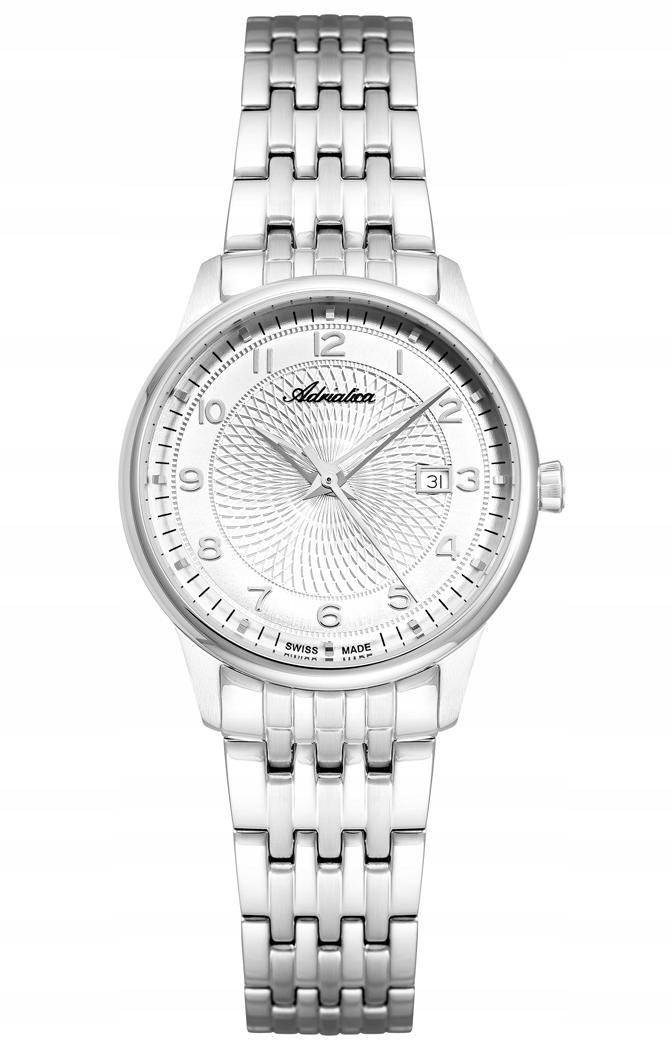 Nové Originální dámské hodinky Adriatica A3254.5123Q stříbrné