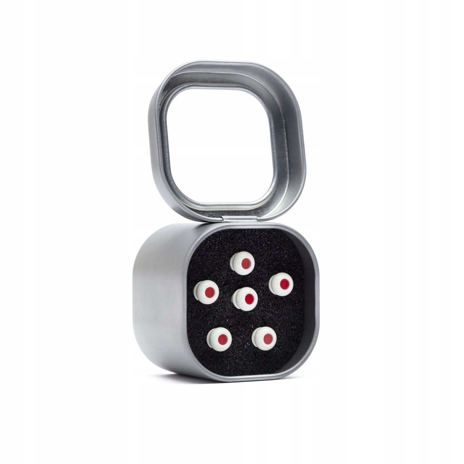 Sada kolíků Martin Pin Set Liquid Metal Bone w Red Tin