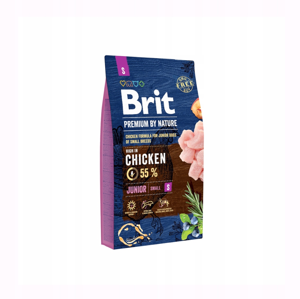 Brit Premium od přírody Junior Small 8kg