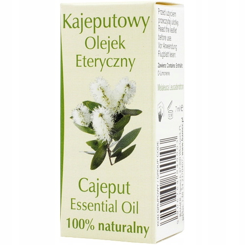 

Olejek eteryczny Kajeputowy Naturalny Czysty 100%