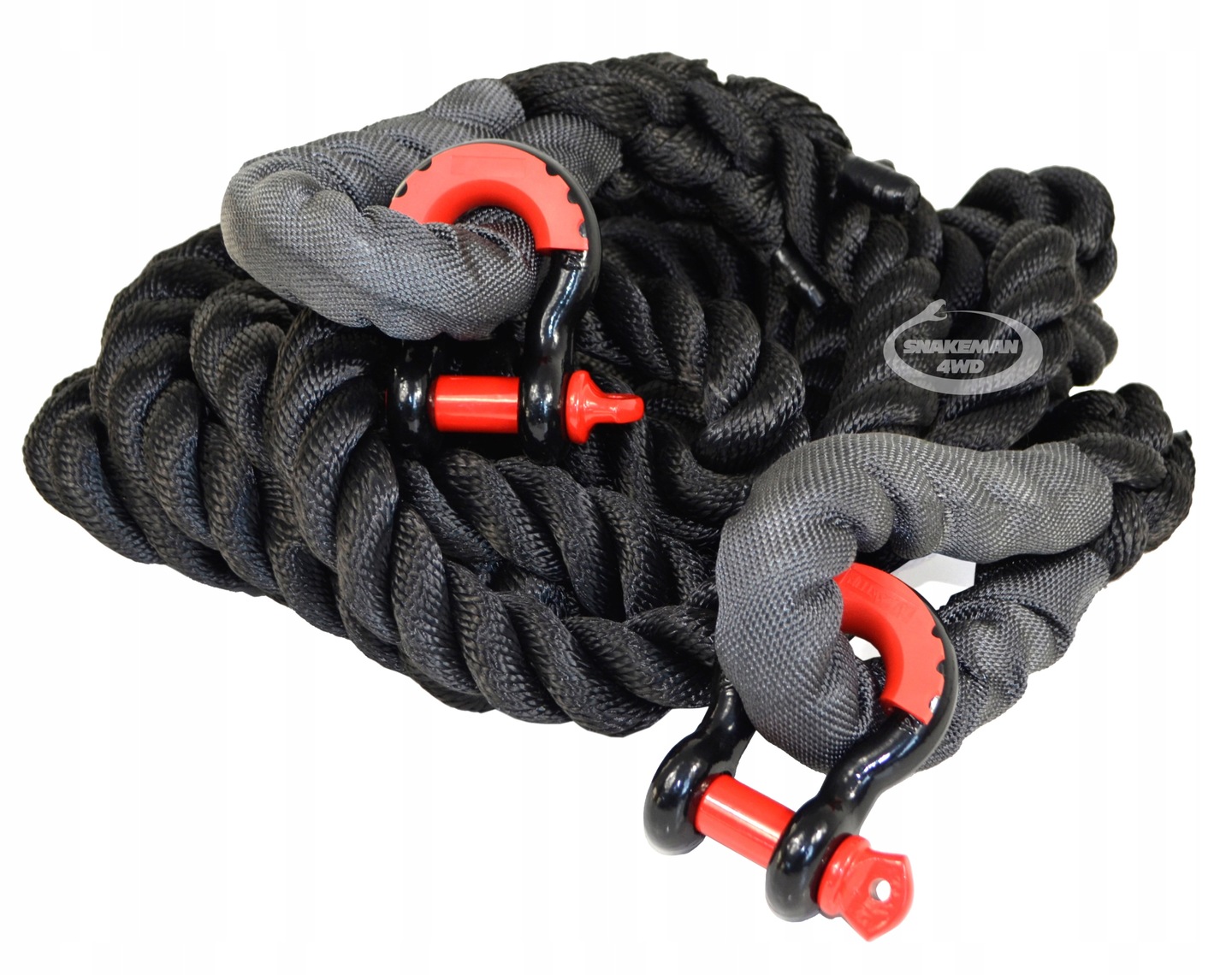 Kpl Na Vyťahovanie Auta: Lina 8 m 2x Omega 4,75 t 2x Gumová Krytka