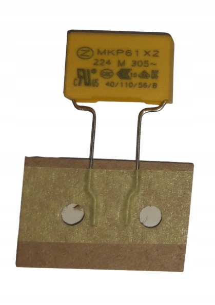 

Kondensator Mkp 220nF 0.22uF X2 305VAC 10 szt.