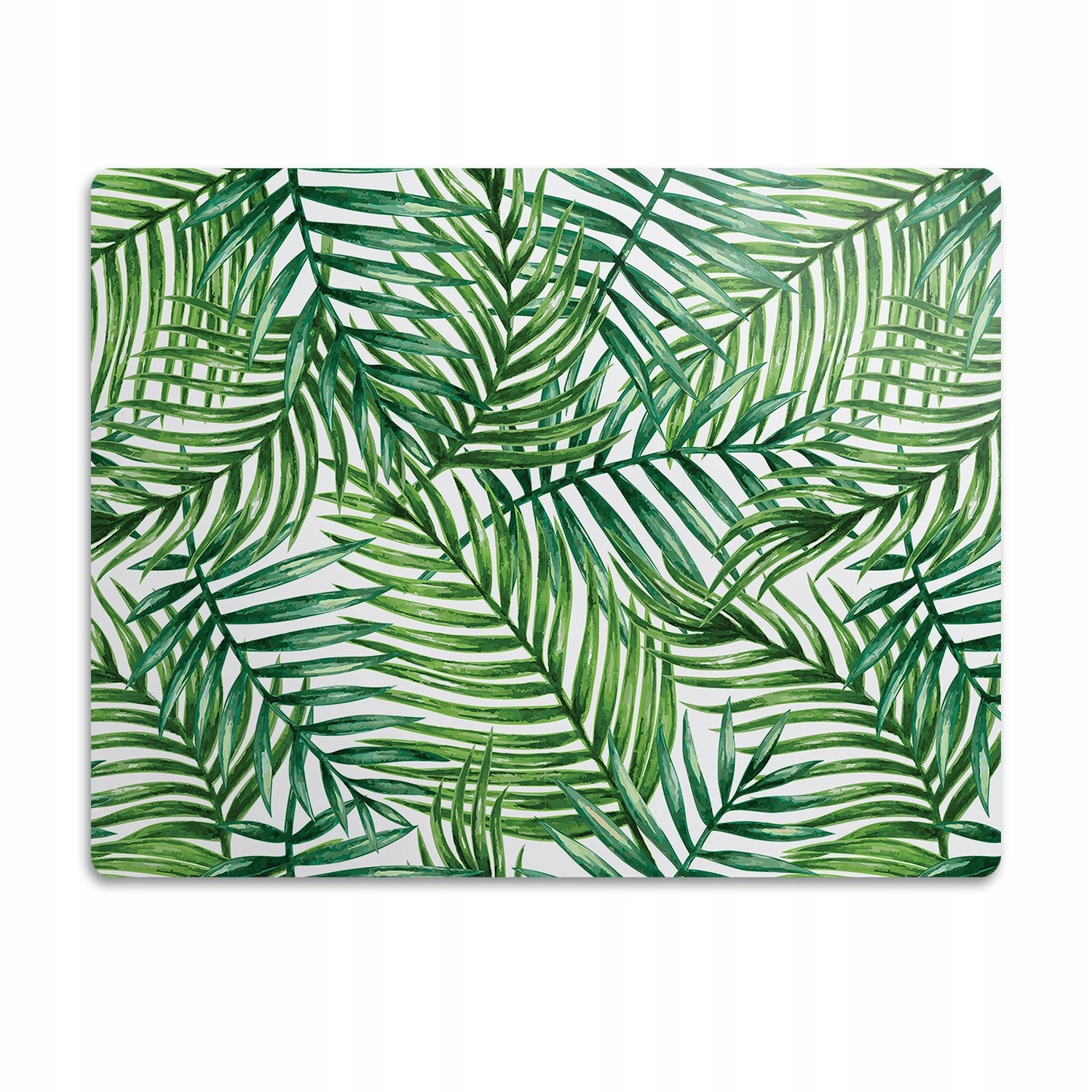 Levně Ochranná podložka pod misku Exotické listy 90x60 cm