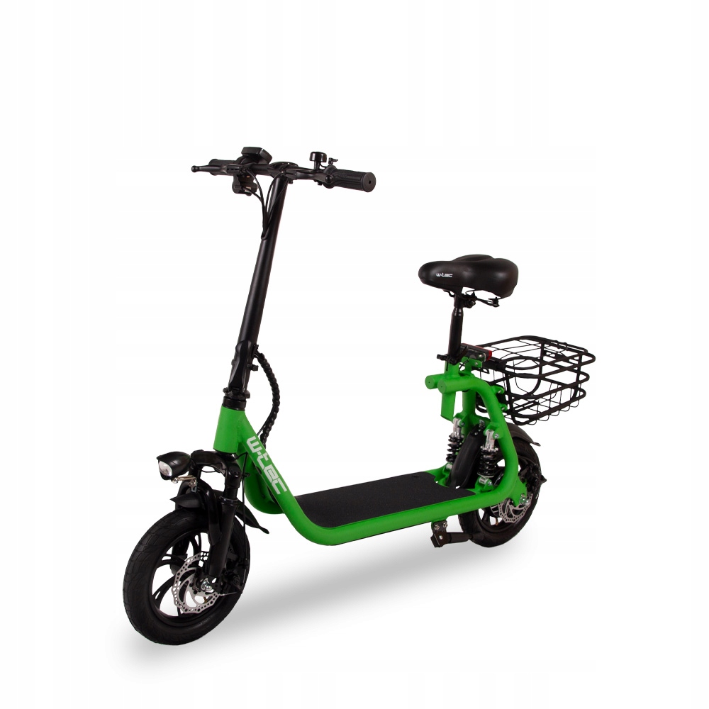 Hulajnoga elektryczna z siodełkiem W-tec Billar II 500W 12" Zielona