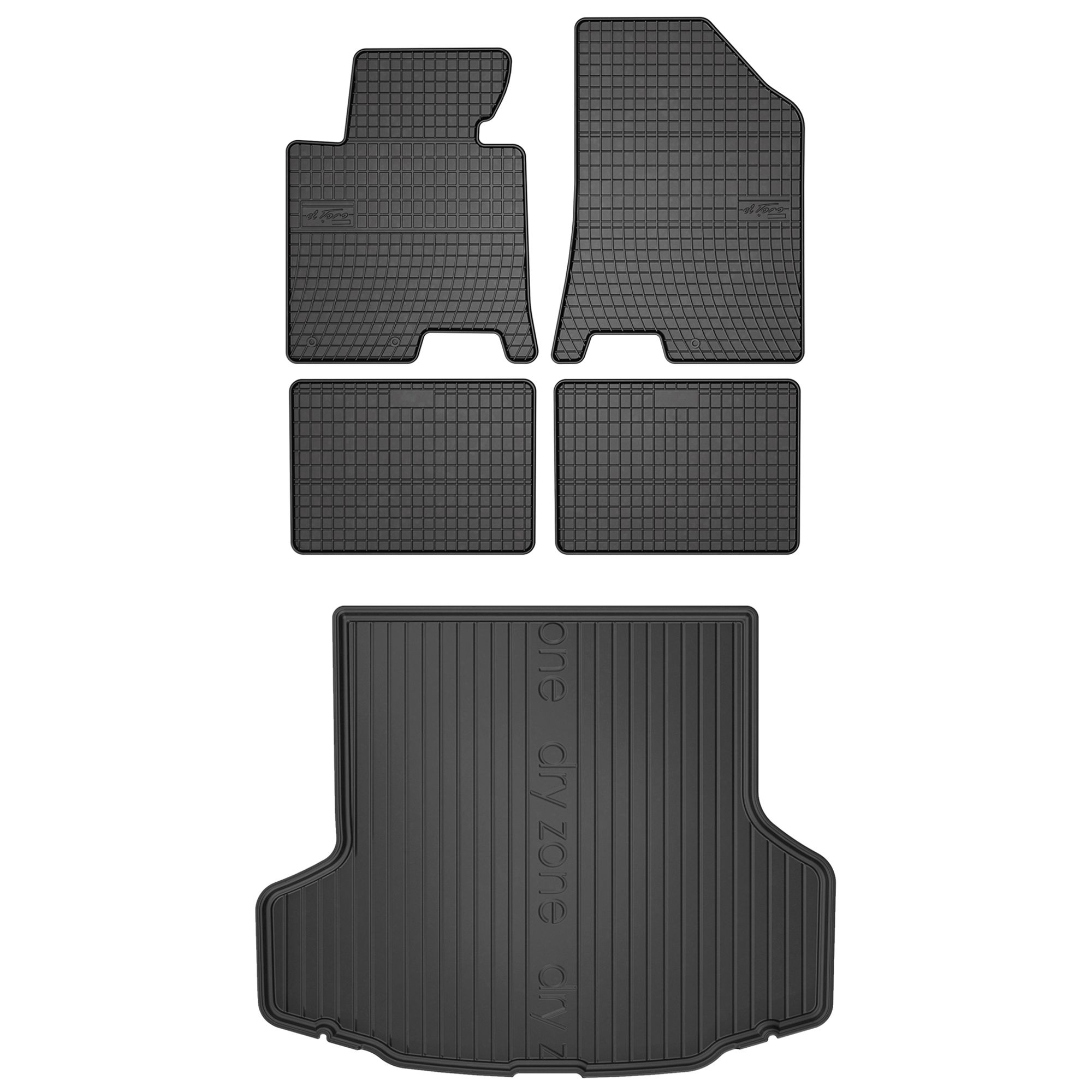 Sada gumových koberčekov a rohoží Hyundai i40 2011-2019