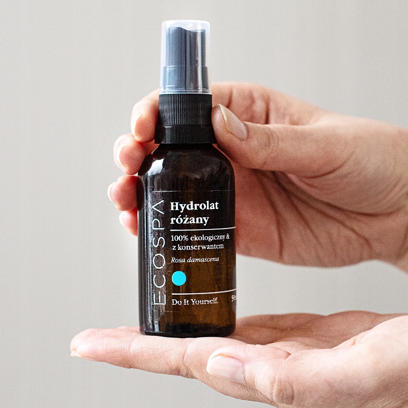 NATURALNY HYDROLAT RÓŻANY WODA RÓŻANA TONIK Z RÓŻY 100 ML ECOSPA Kod producenta HYD-ROZA-02