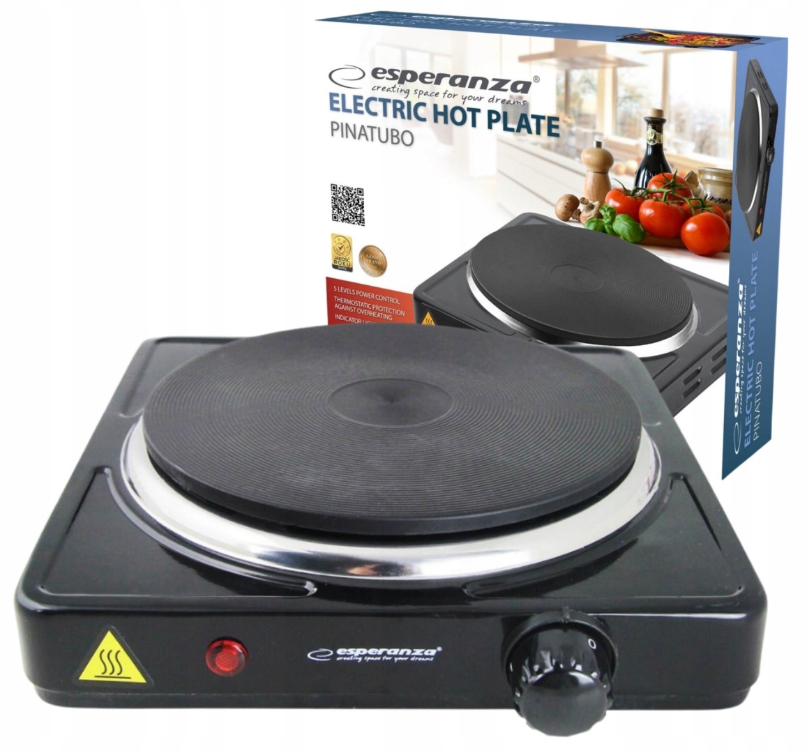 KUCHENKA ELEKTRYCZNA JEDNOPALNIKOWA TURYSTYCZNA