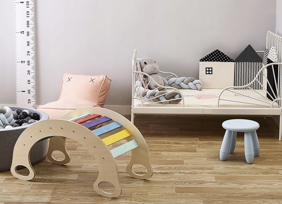 Bujak drewniany tęcza Bujaczek huśtawka PS Kod producenta ps