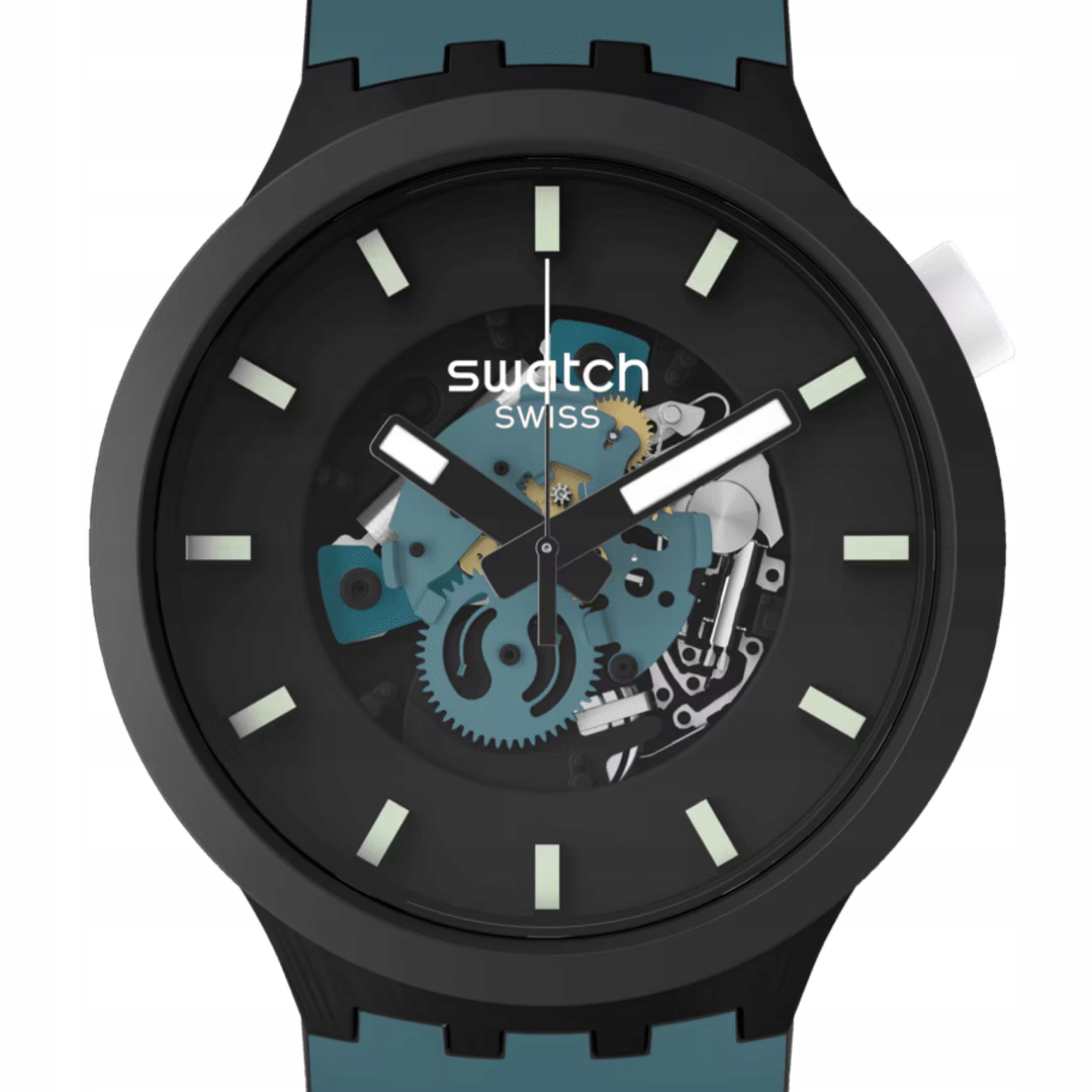 Hodinky Swatch Night Trip Pay! Černé SB03B111-6000 platební funkce