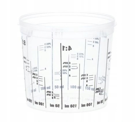 

Kubek Do Mieszania Farb Lakieru Z Podziałką 385ML