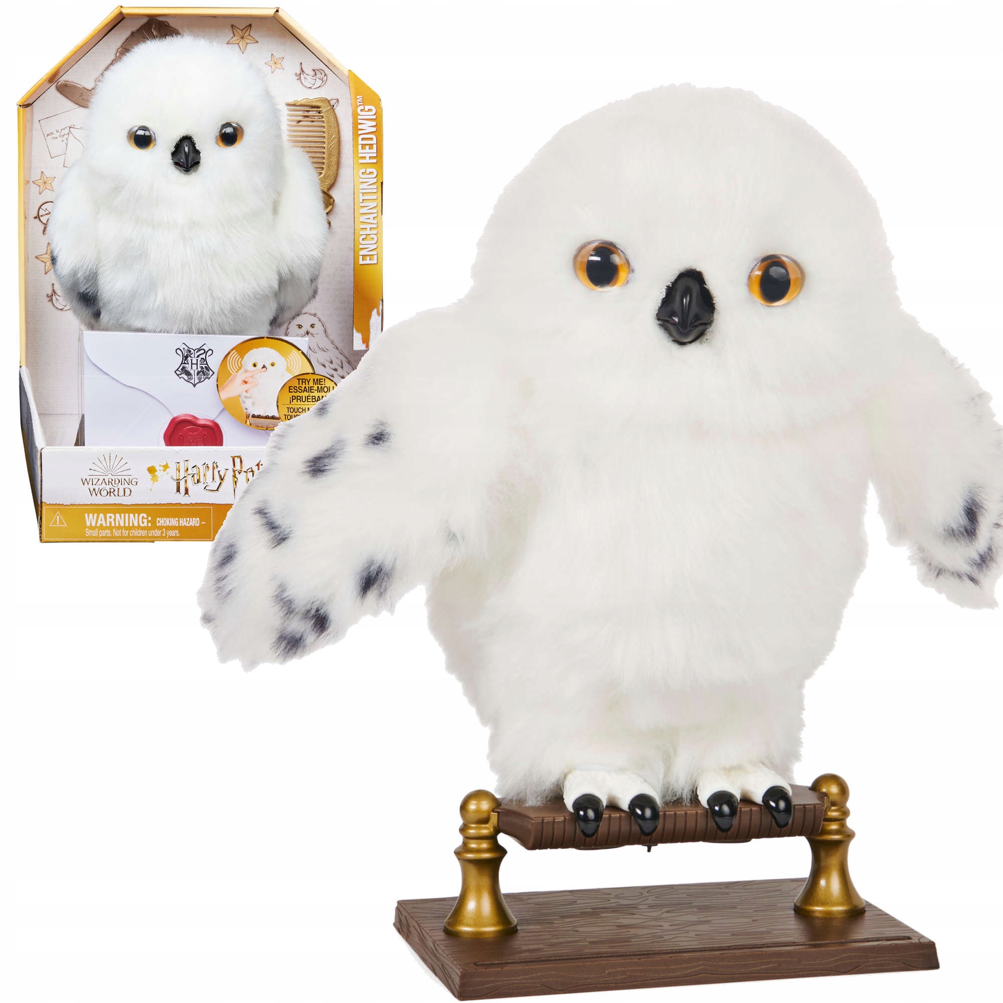 

Harry Potter Hedwiga Interaktywna Sowa Z Listem
