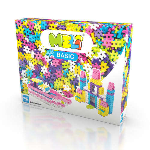 

Klocki Meli Basic Girls 1000el Wafle