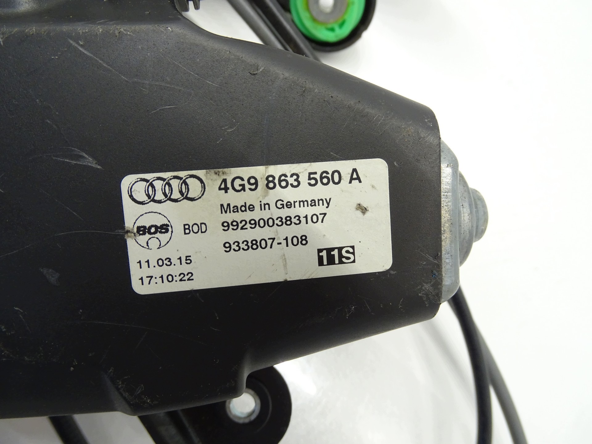 mécanisme ROLETY coffre AUDI A6 C7 4G9863560A
