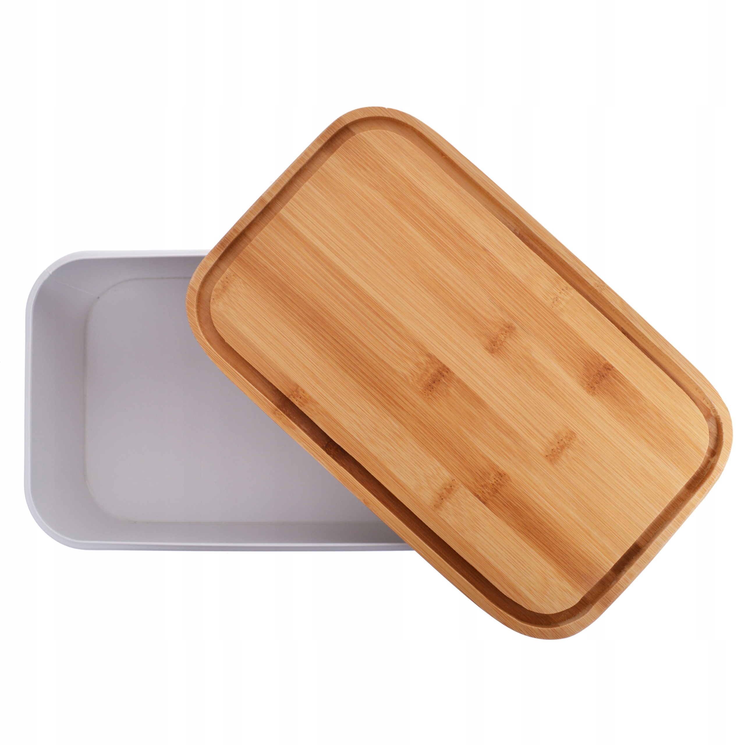 CHLEBAK METALOWY PROSTOKĄTNY MAŁY BIAŁY EAN (GTIN) 6979005261218