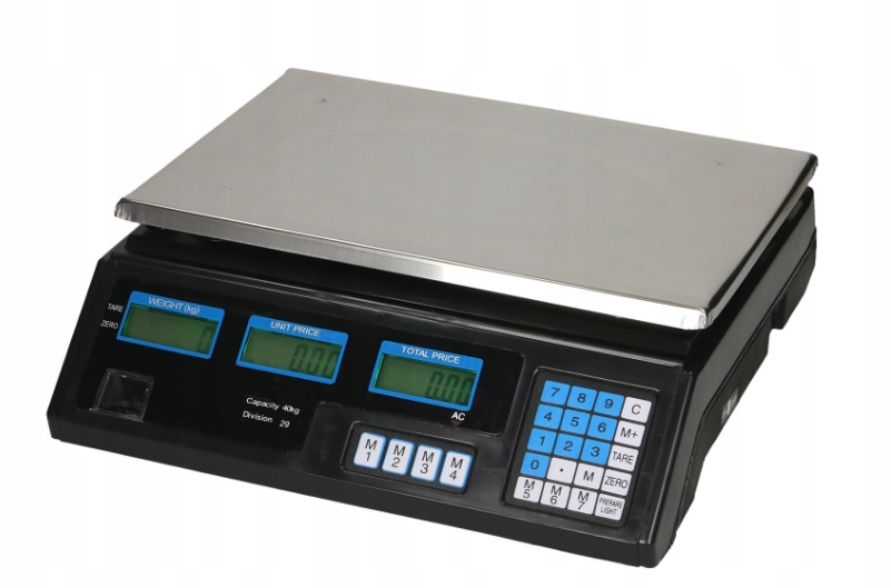 Cyfrowa waga stołowa ACS do 40 kg/5 g