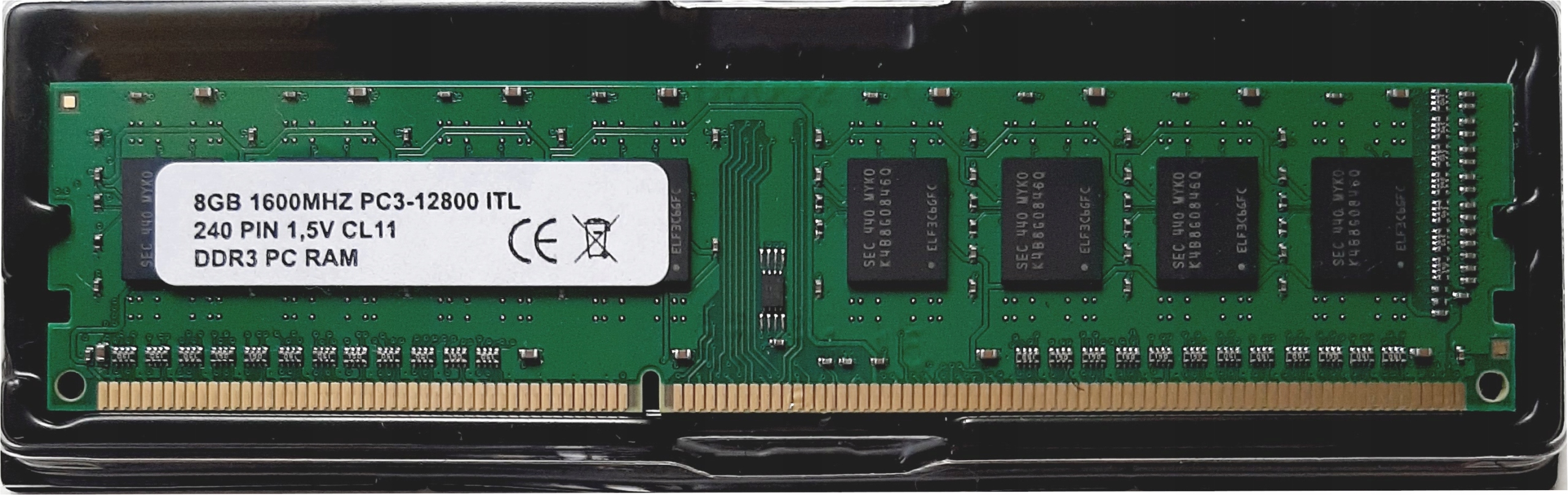 Pamięć Ram 8GB 1600MHZ DDR3 DIMM Do Każdej Płyty