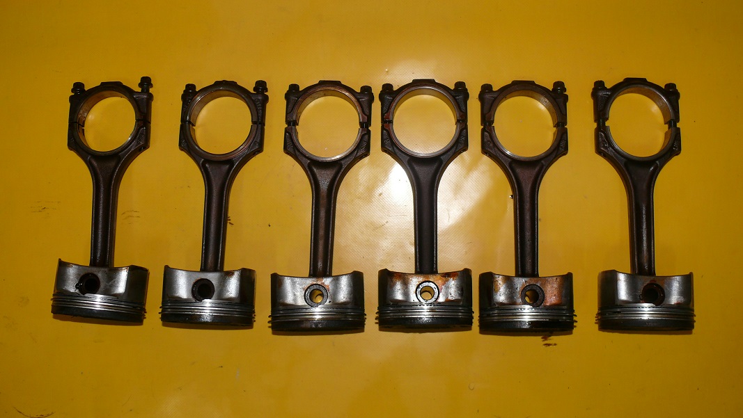 piston KORBA connecting rod AUDI A4 B6 A6 C5 3.0 V6 ASN