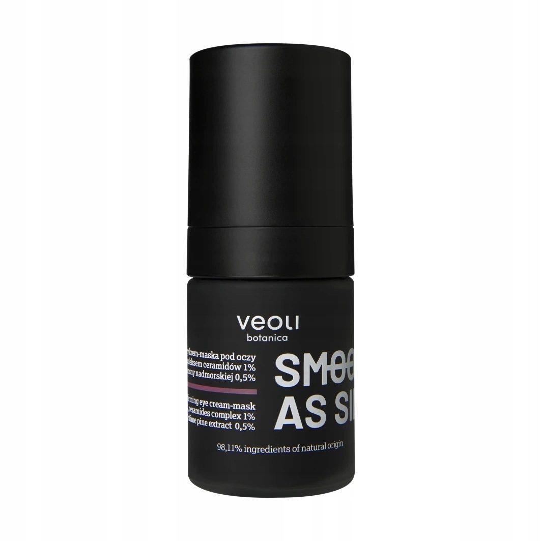 Veoli Botanica Smooth As Silk Opravná a zpevňující krémová maska pod oči