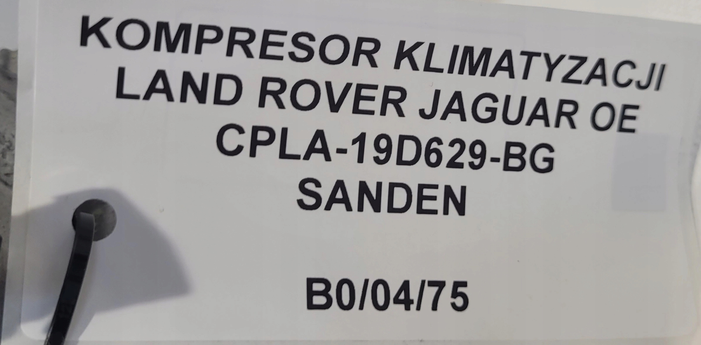 kompresor klimatizaci LAND ROVER CPLA-19D629-BG