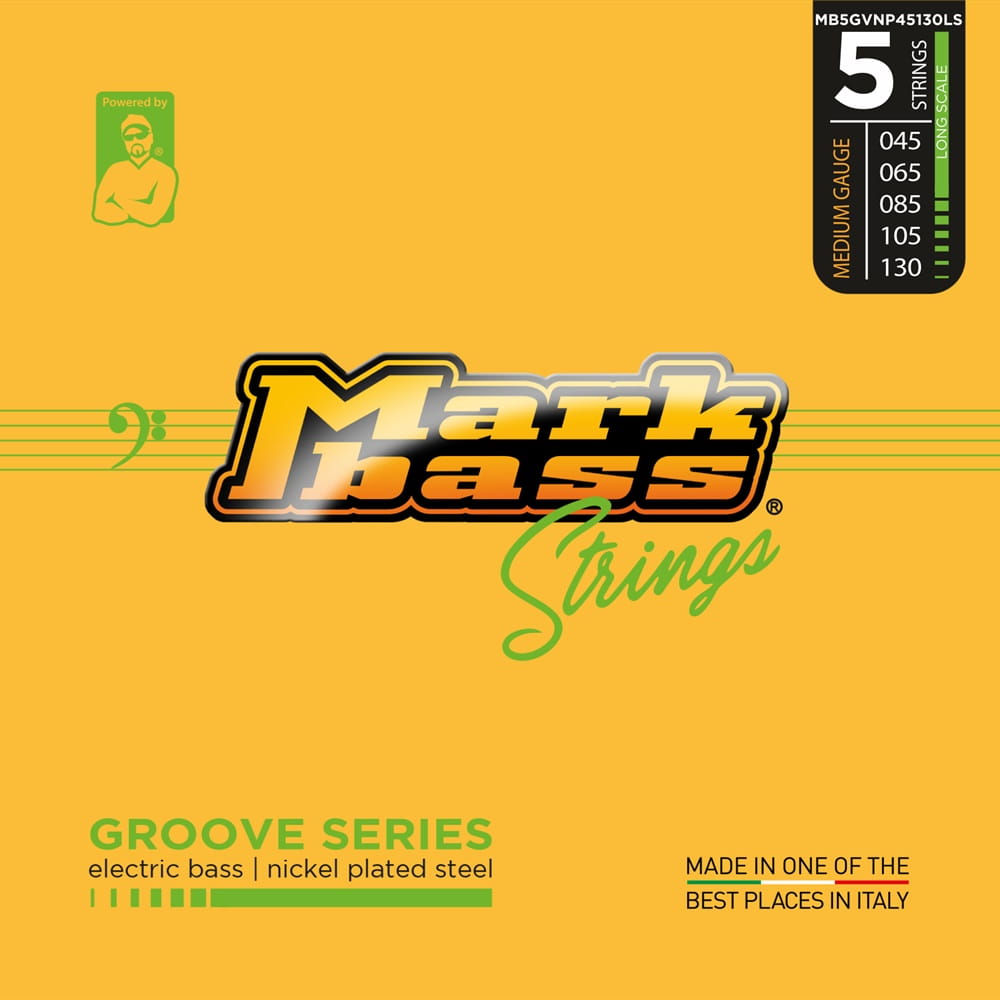 Struny pro baskytaru Mark Bass 5 Groove 45-130 niklové